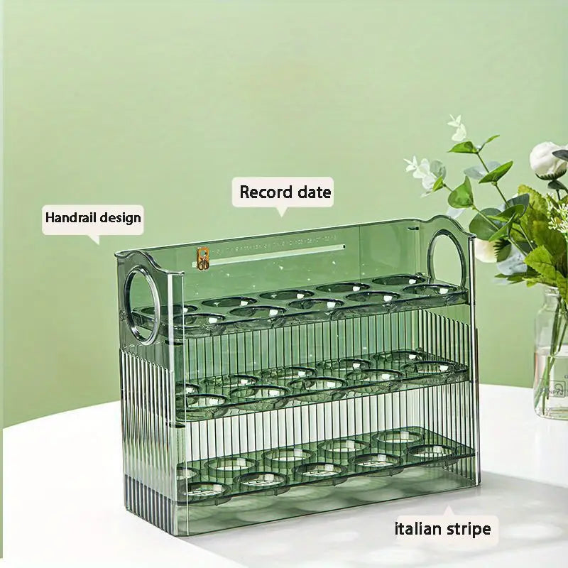 Caja decorativa para almacenar huevos.